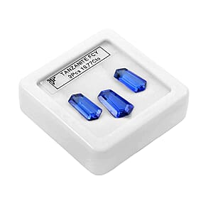 Doorbuster Certified & Appraised AAAA Tanzanite Set of 3 (Fancy Free Size) 18.77 ctw