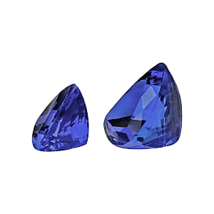 Doorbuster Certified & Appraised AAAA Tanzanite Set of 3 (Fancy Free Size) 15.51 ctw