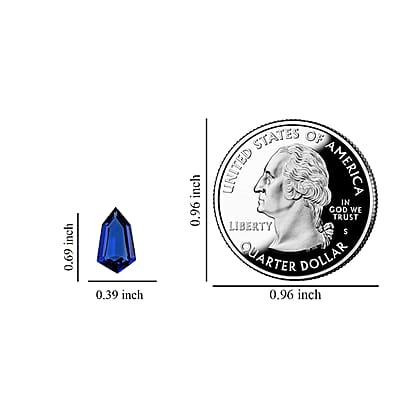 Certified & Appraised AAAA Tanzanite Set of 2 (Fancy 17.6X10.1 mm) 10.40 ctw