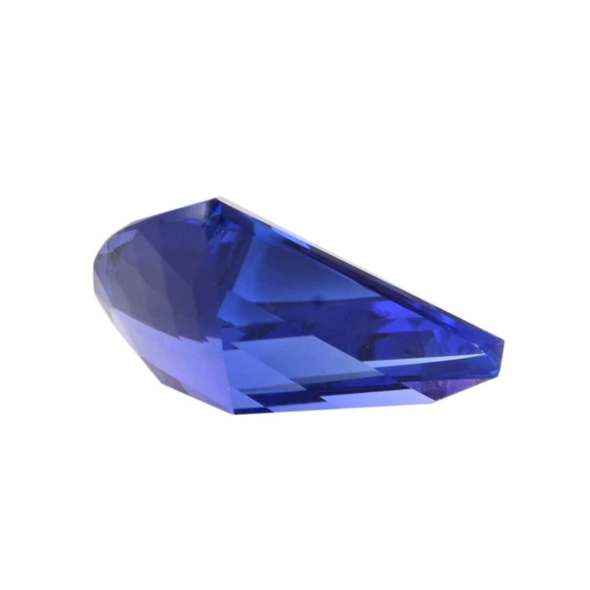 Special Cut By Tony Diniz Certified & Appraised AAAA Tanzanite Set of 2 (Fancy 16.2X13.7 mm) 16.00 ctw image number 2