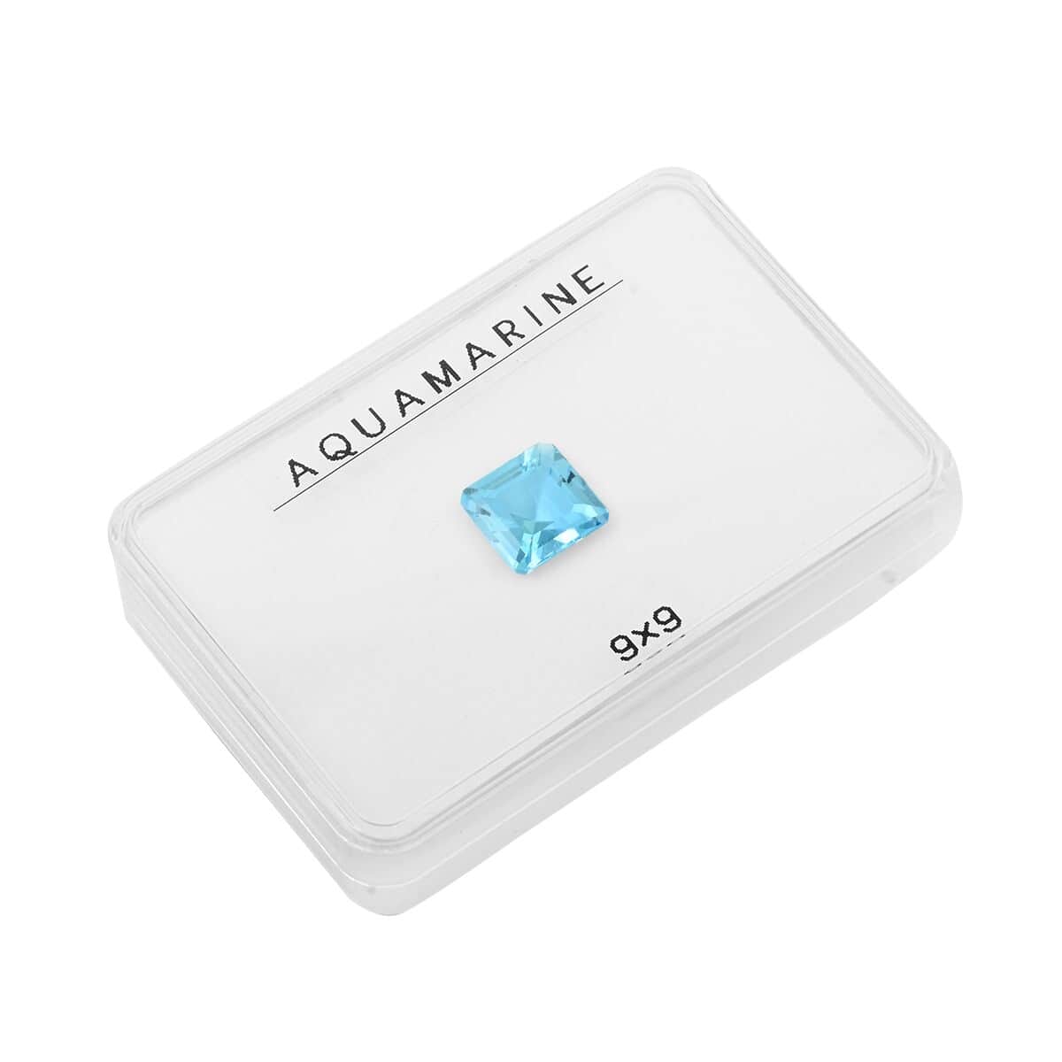 AAAA Santa Maria Aquamarine (Asscher 9 mm) 2.72 ctw image number 3