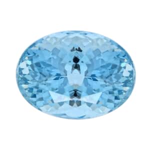 Certified & Appraised AAAA Santa Maria Aquamarine (Ovl 13.2X9.5 mm) 5.68 ctw