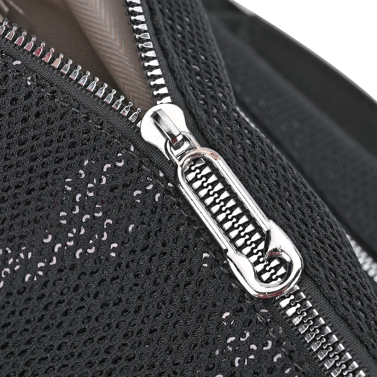 Black Butterfly Faux Leather Crossbody Bag with Handle Drop and Detachable Shoulder Strap image number 5