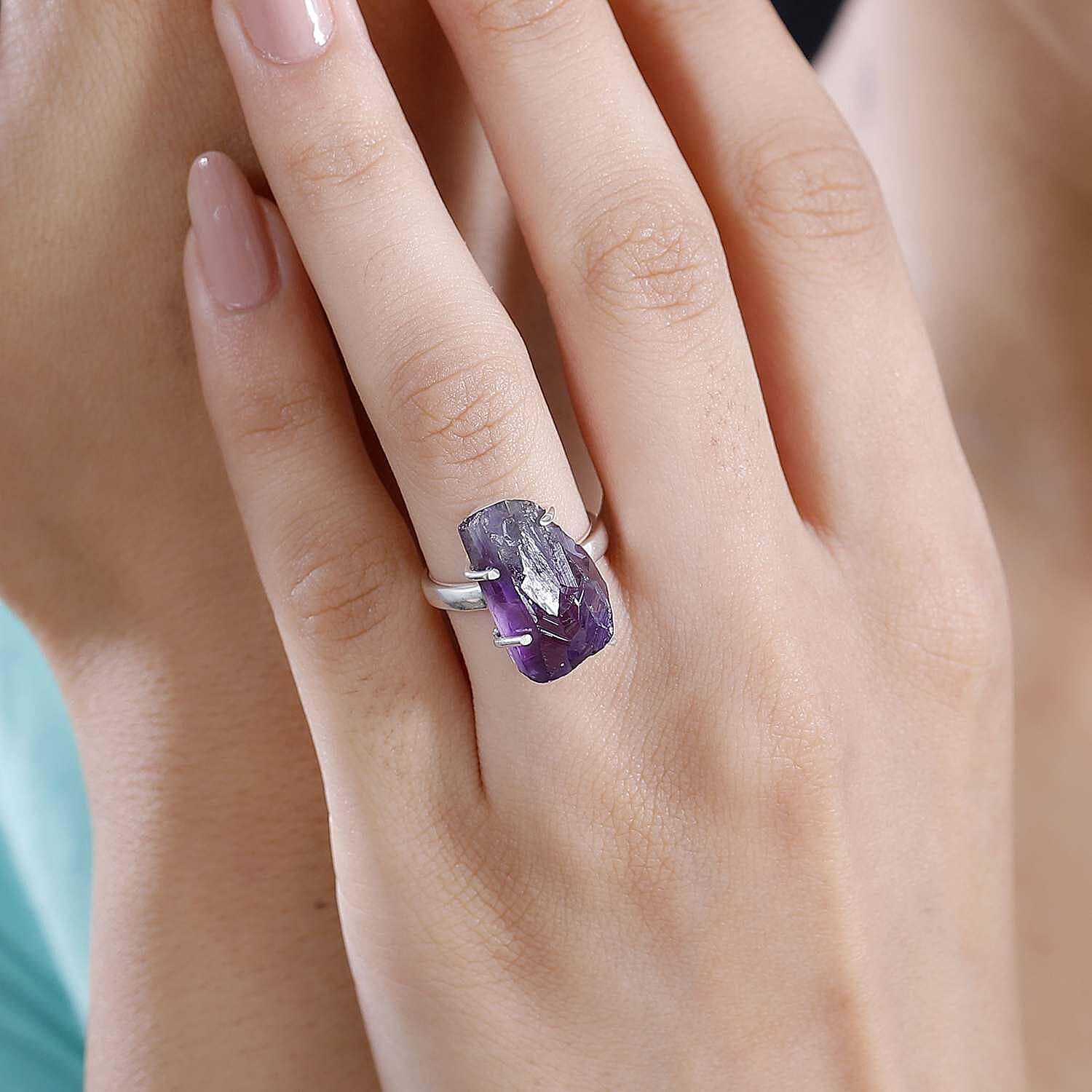 Buy Artisan Crafted Rough Cut African Amethyst 11.30 ctw