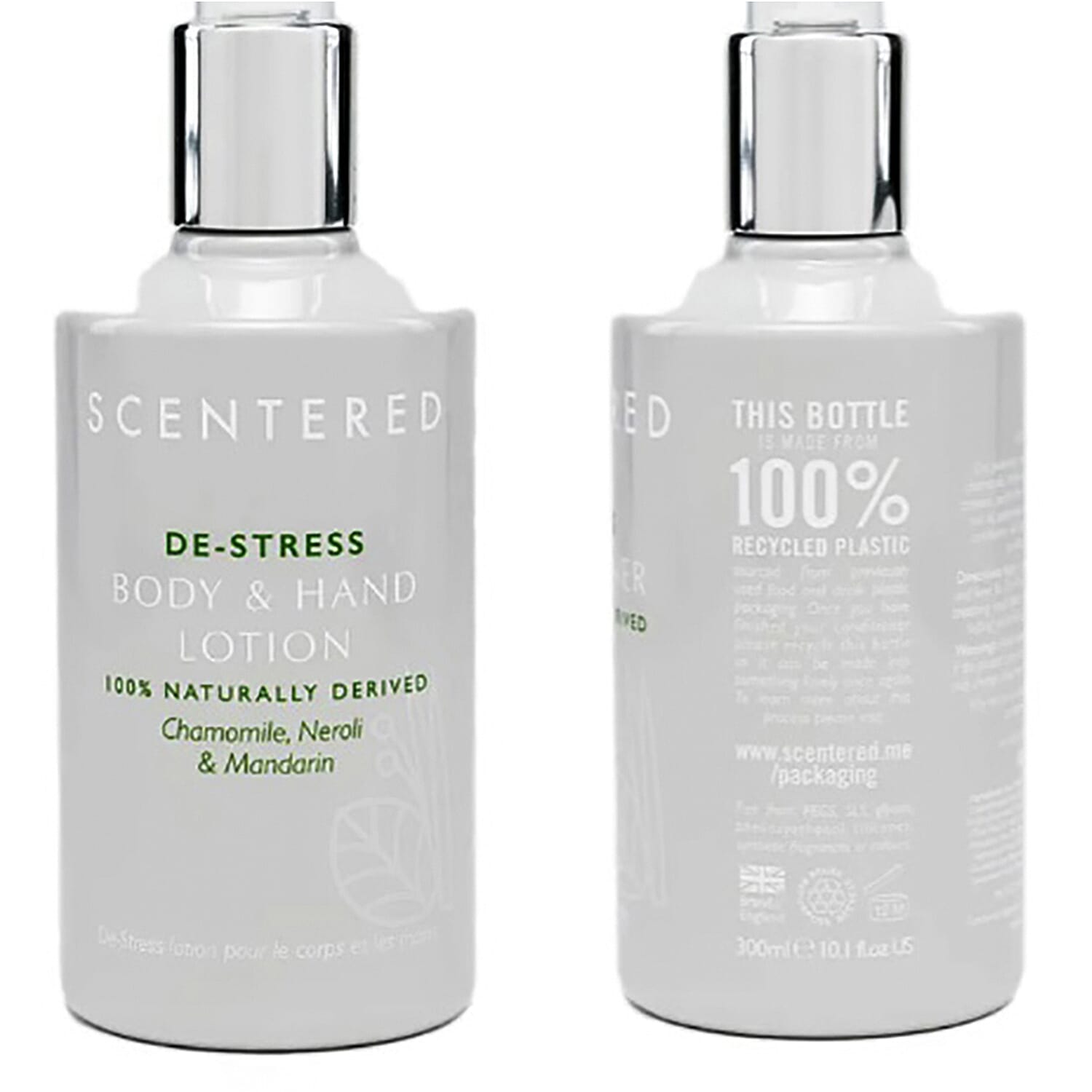 Scentered Aromatherapy De-Stress Lotion-10oz/300ml-Screw Cap
