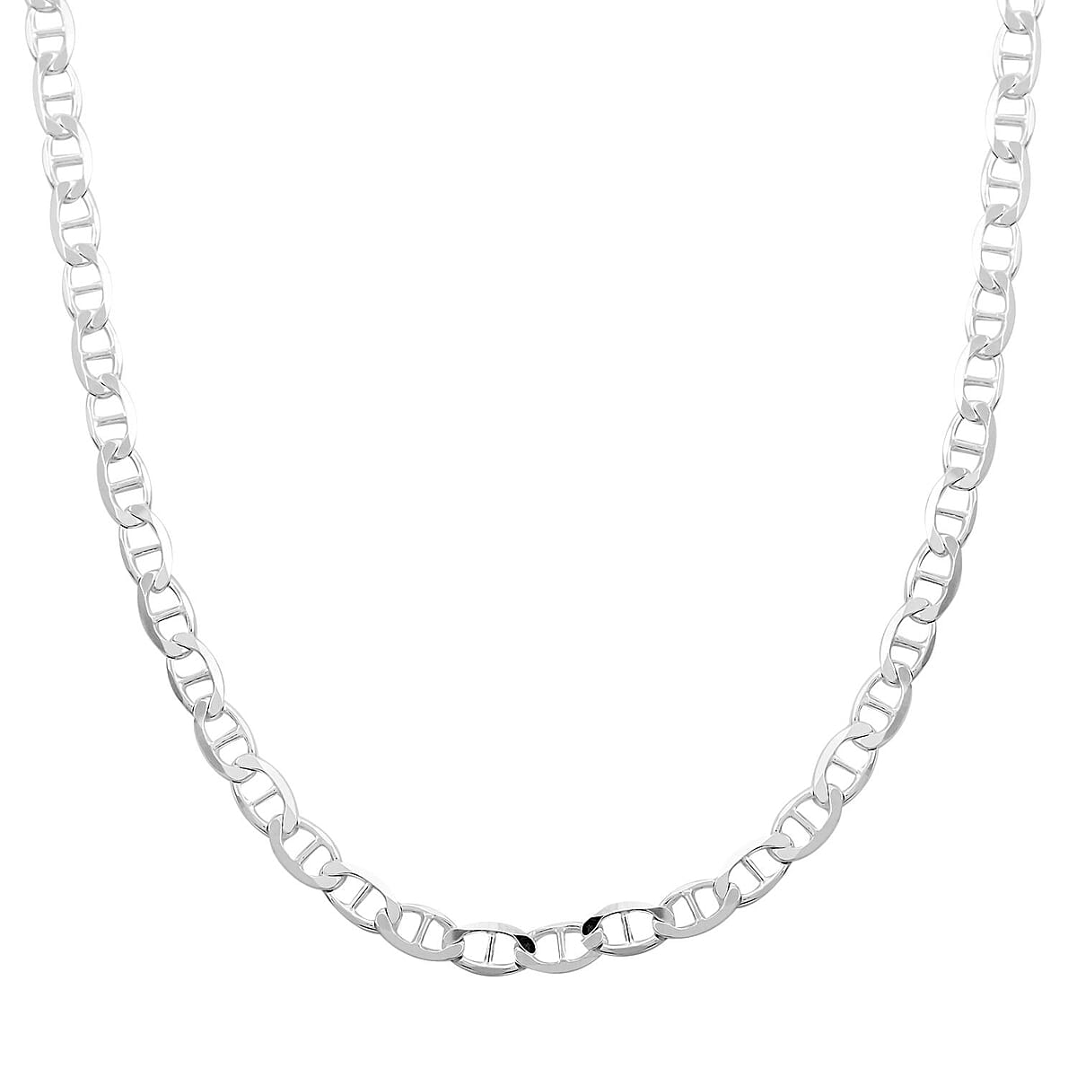 Mariner Chain Necklace in Sterling Silver 22 Inches 16.5 Grams image number 0