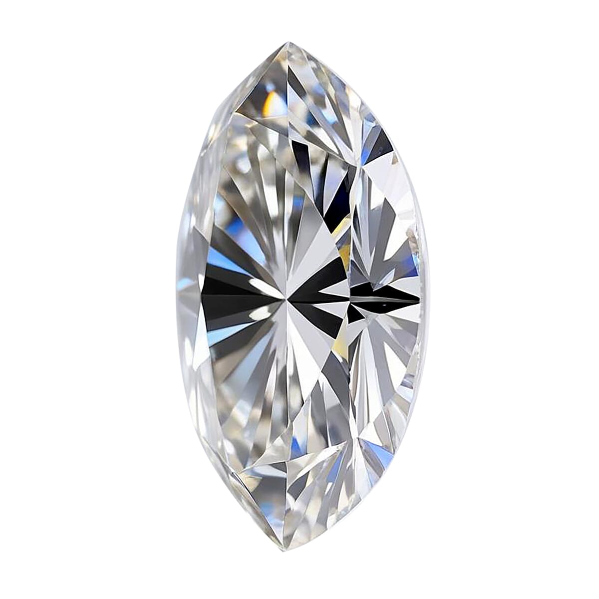 IGI Certified Luxuriant Lab Grown Diamond (Marquise) (E-F, VS) 1.50 ctw image number 2