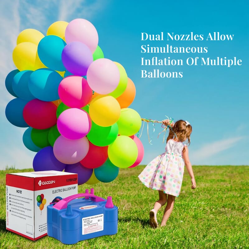Closeout Prextex Electric Balloon Pump Inflator
