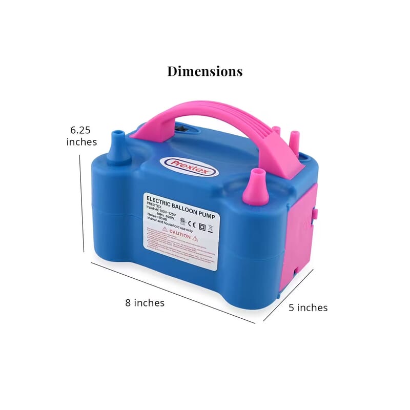 Closeout Prextex Electric Balloon Pump Inflator