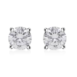 Luxuriant Lab Grown Diamond G VS 1.00 ctw Earrings in 14K White Gold