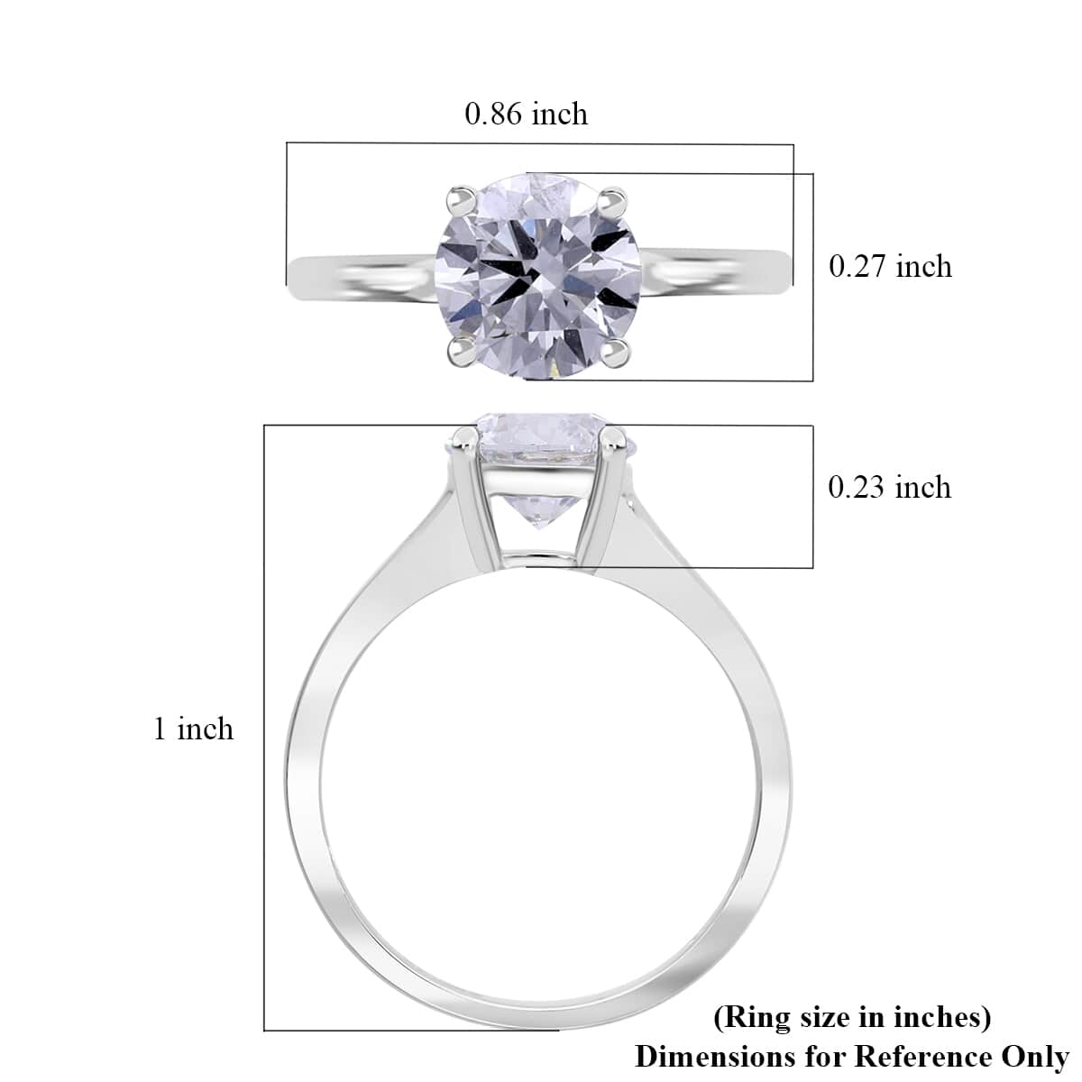 Ankur Treasure Chest 14K White Gold Luxuriant Lab Grown Diamond (G VS) Ring (Size 10.0) (Del. in 15-20 Days) 1.00 ctw image number 5