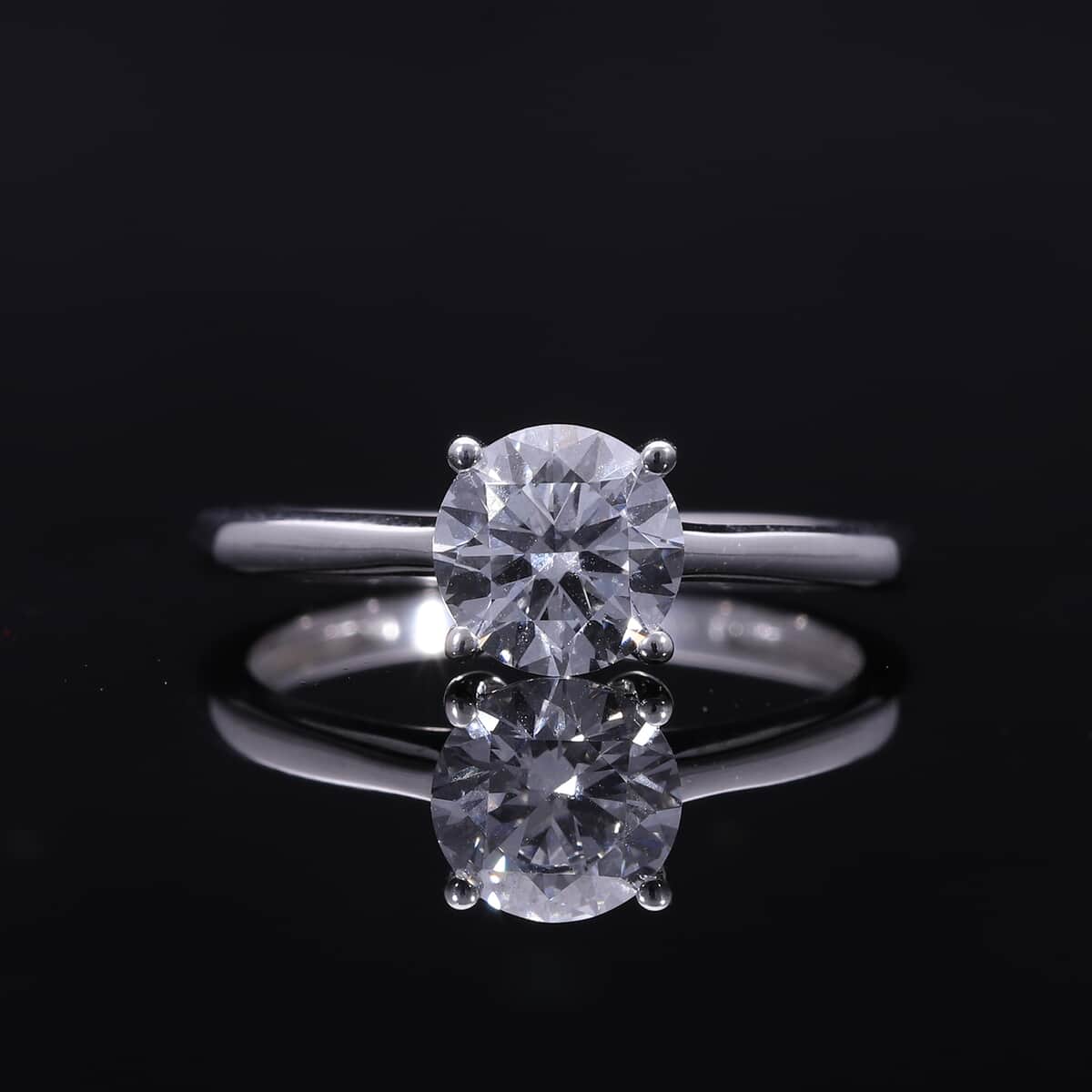 Luxuriant Lab Grown Diamond G VS 1.00 ctw Ring in 14K White Gold (Size 6.0) image number 1