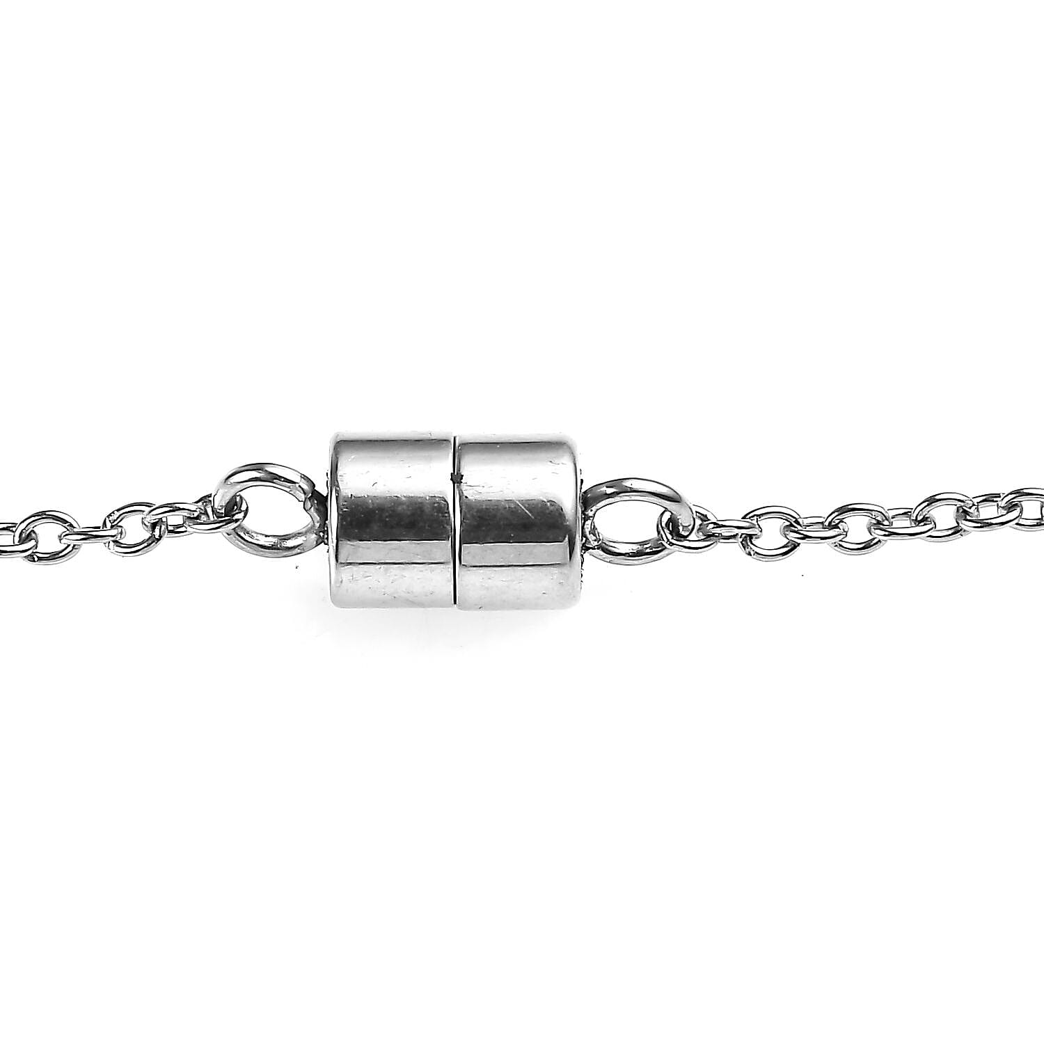 Mojave Multi Turquoise 78.85 ctw Necklace 18 Inches in Stainless Steel