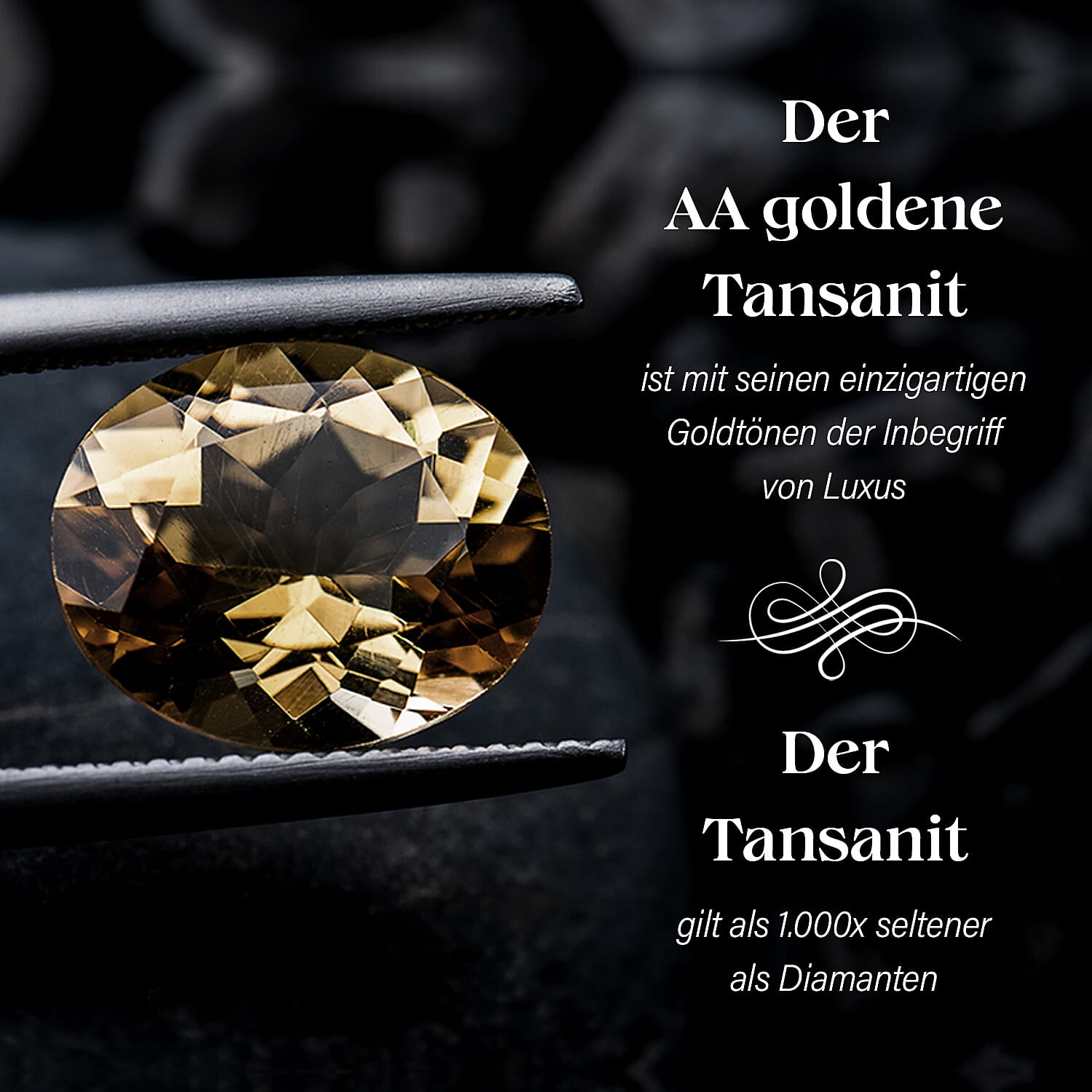 Natural Golden Tanzanite and Tanzanite 1.19 ctw Pendant in 18K Vermeil Yellow Gold Over Sterling Silver