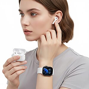 Doorbuster I20 Ultra 2 Max Suit 10 in 1 Set - (Black Smart Dial, Earphone, Case Cover and 7pcs Replaceable Watchband)