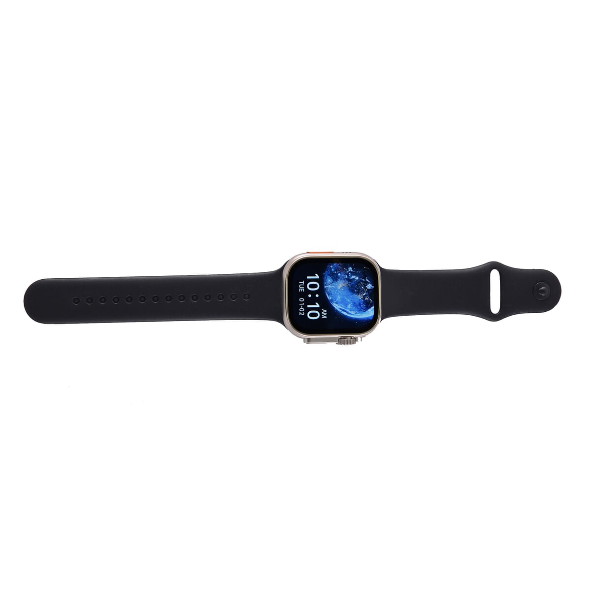 I20 Ultra 2 Max Suit 10 in 1 Set - (Silver Smart Dial, Earphone, Case Cover and 7pcs Replaceable Watchband) image number 7