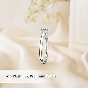 Luxuriant Lab Grown Diamond G VS 1.00 ctw Ring in 950 Platinum (Size 10.0) 4 Grams