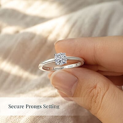 Luxuriant Lab Grown Diamond G VS 1.00 ctw Ring in 950 Platinum (Size 10.0) 4 Grams