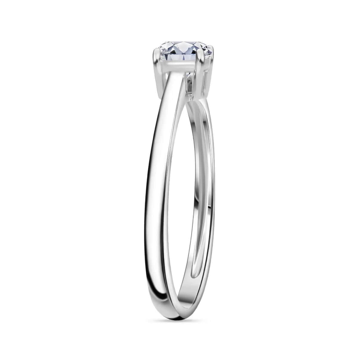 Luxuriant Lab Grown Diamond G VS 1.00 ctw Ring in 950 Platinum (Size 6.0) 4 Grams image number 3