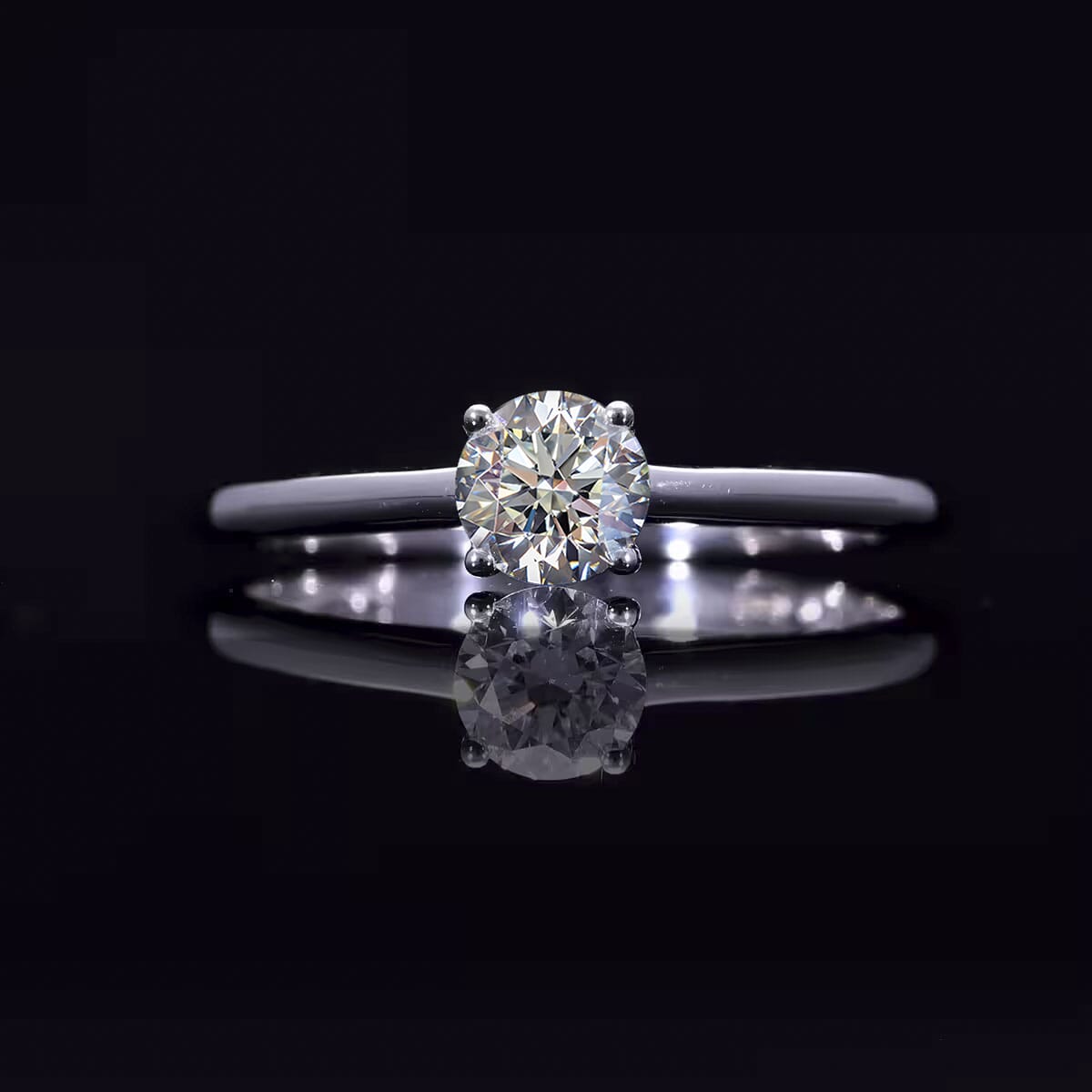 Luxuriant Lab Grown Diamond G VS 1.00 ctw Ring in 950 Platinum (Size 8.0) 4 Grams image number 1