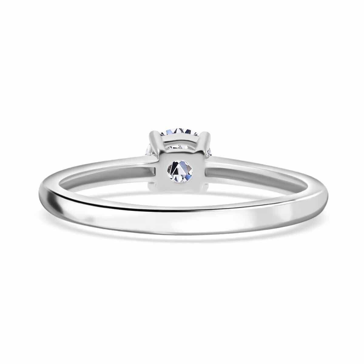 Luxuriant Lab Grown Diamond G VS 1.00 ctw Ring in 950 Platinum (Size 8.0) 4 Grams image number 4