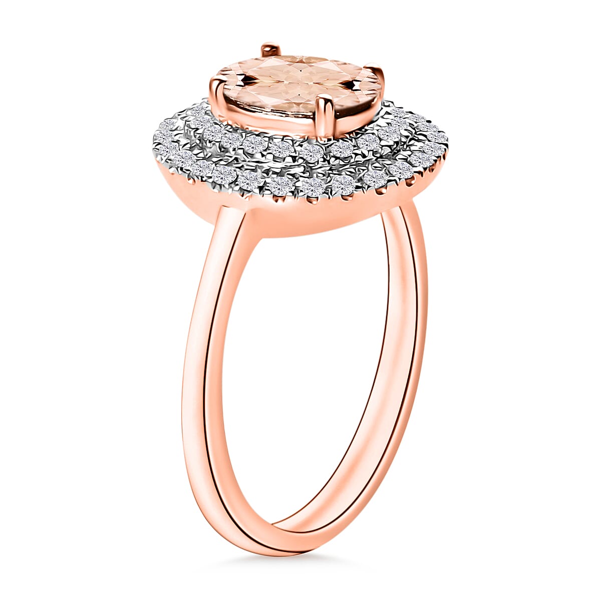 A/1.60/Rose Gold Over Sterling Silver / 10