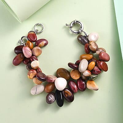 Karis Mookite 232.00 ctw Bracelet in Platinum Bond (7.25 In)