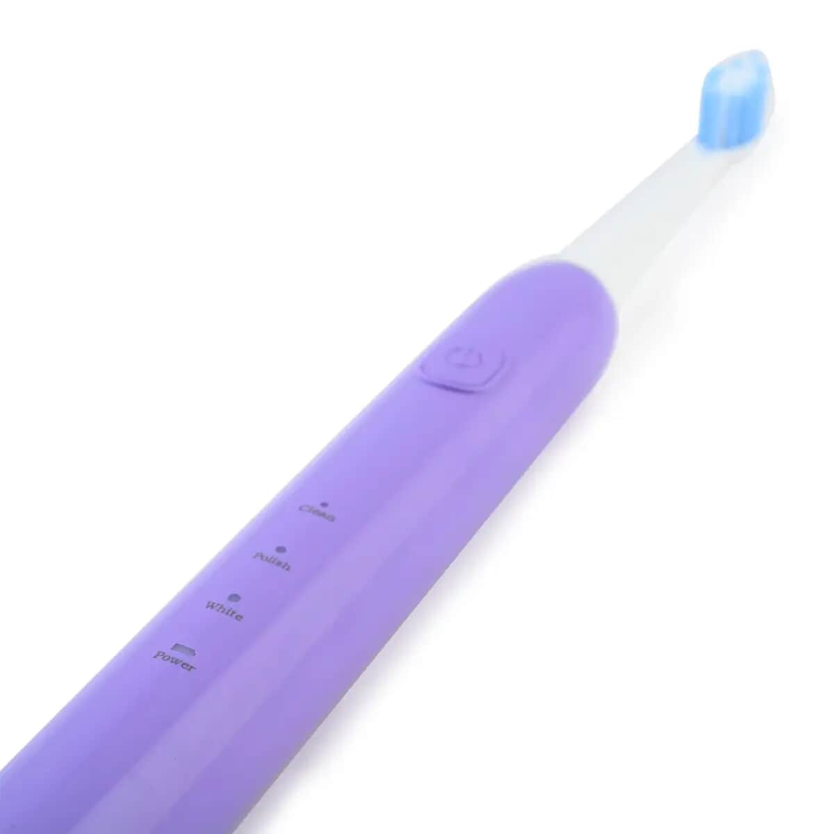 Closeout Total Vision Sonic Electric Toothbrush with 4 Replaceable Brush Heads -Lavender image number 6