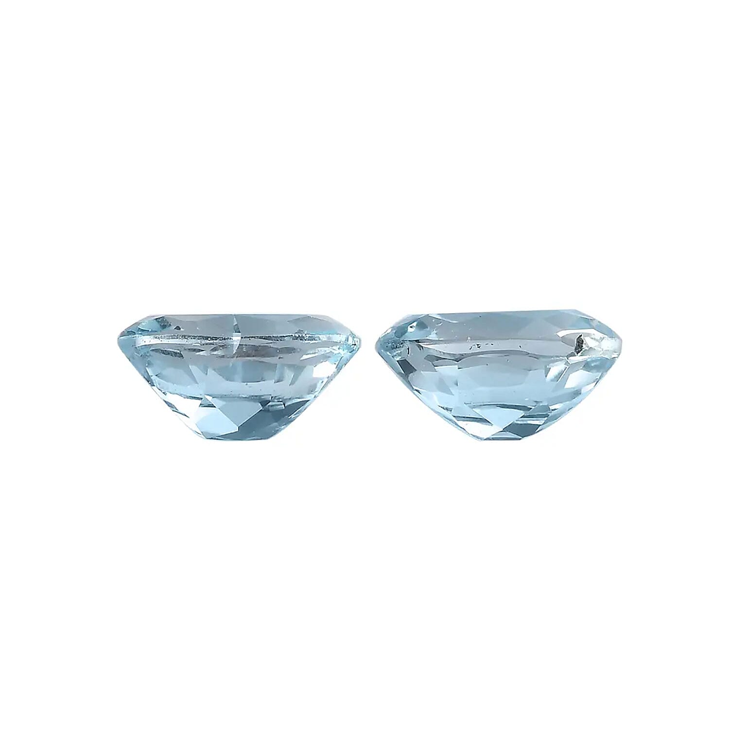 Premium Sky Blue Topaz Assorted Box (Ovl 9x7 mm) 3.41 ctw Loose Gemstone