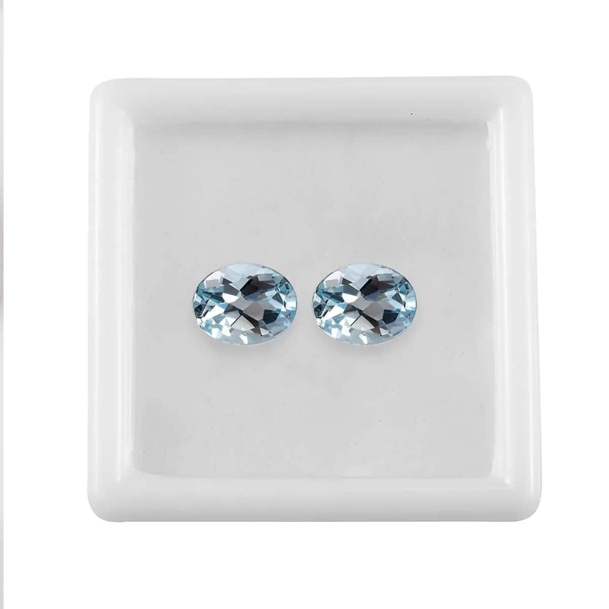 Premium Sky Blue Topaz Assorted Box (Ovl 9x7 mm) 3.41 ctw image number 5