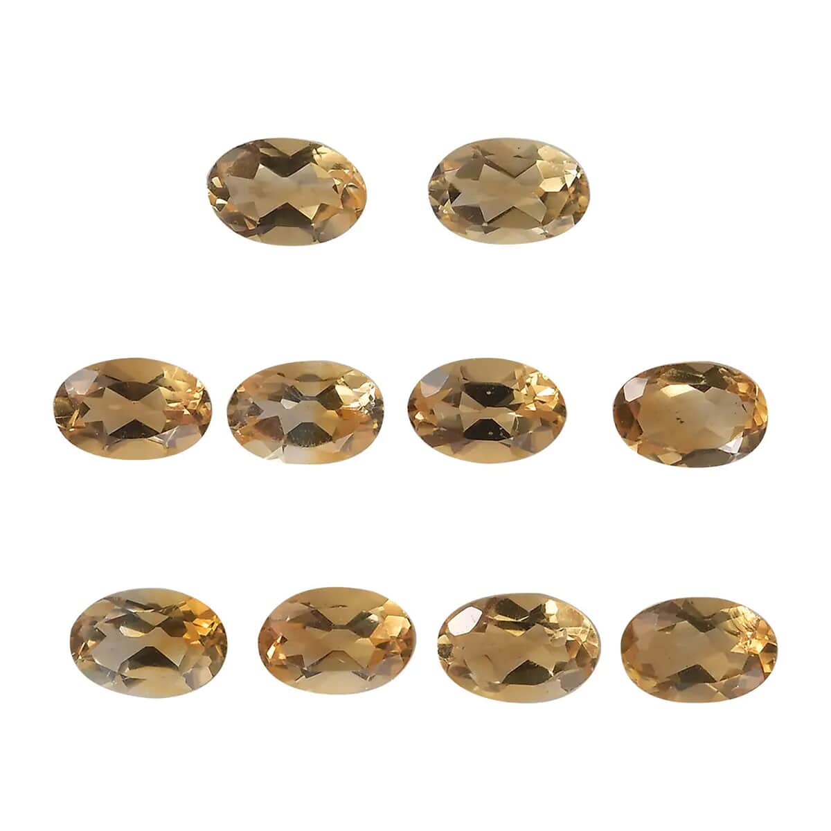 Premium Brazilian Citrine Assorted Box (Ovl 6x4 mm) 3.48 ctw image number 0