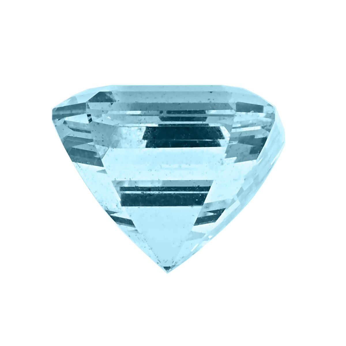 AAAA Asscher Cut Santa Maria Aquamarine (Sqr Free Size) 7.11 ctw image number 2