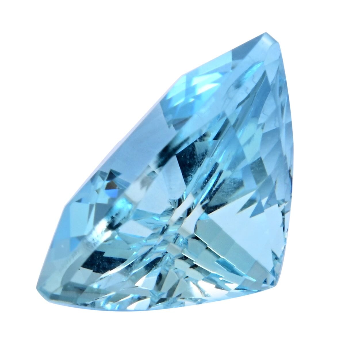 Chairman Vault Collection Certified & Appraised AAAA Santa Maria Aquamarine (Trl Free Size) 7.32 ctw image number 1