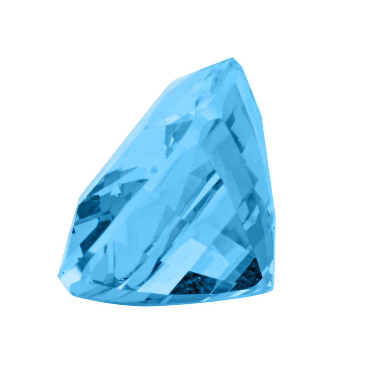 Chairman Vault Collection Certified & Appraised AAAA Santa Maria Aquamarine (Cush Free Size) 8.31 ctw image number 1