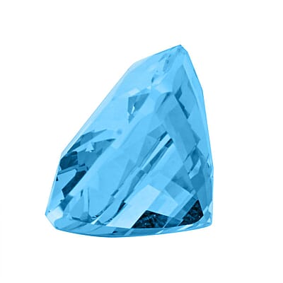 Collectors Choice Certified & Appraised AAAA Santa Maria Aquamarine (Cush Free Size) 8.31 ctw