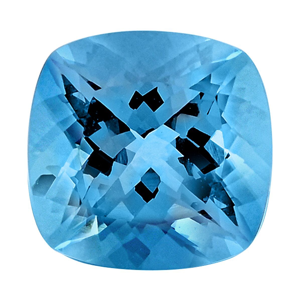 AAAA Santa Maria Aquamarine (Cush Free Size) 3.91 ctw