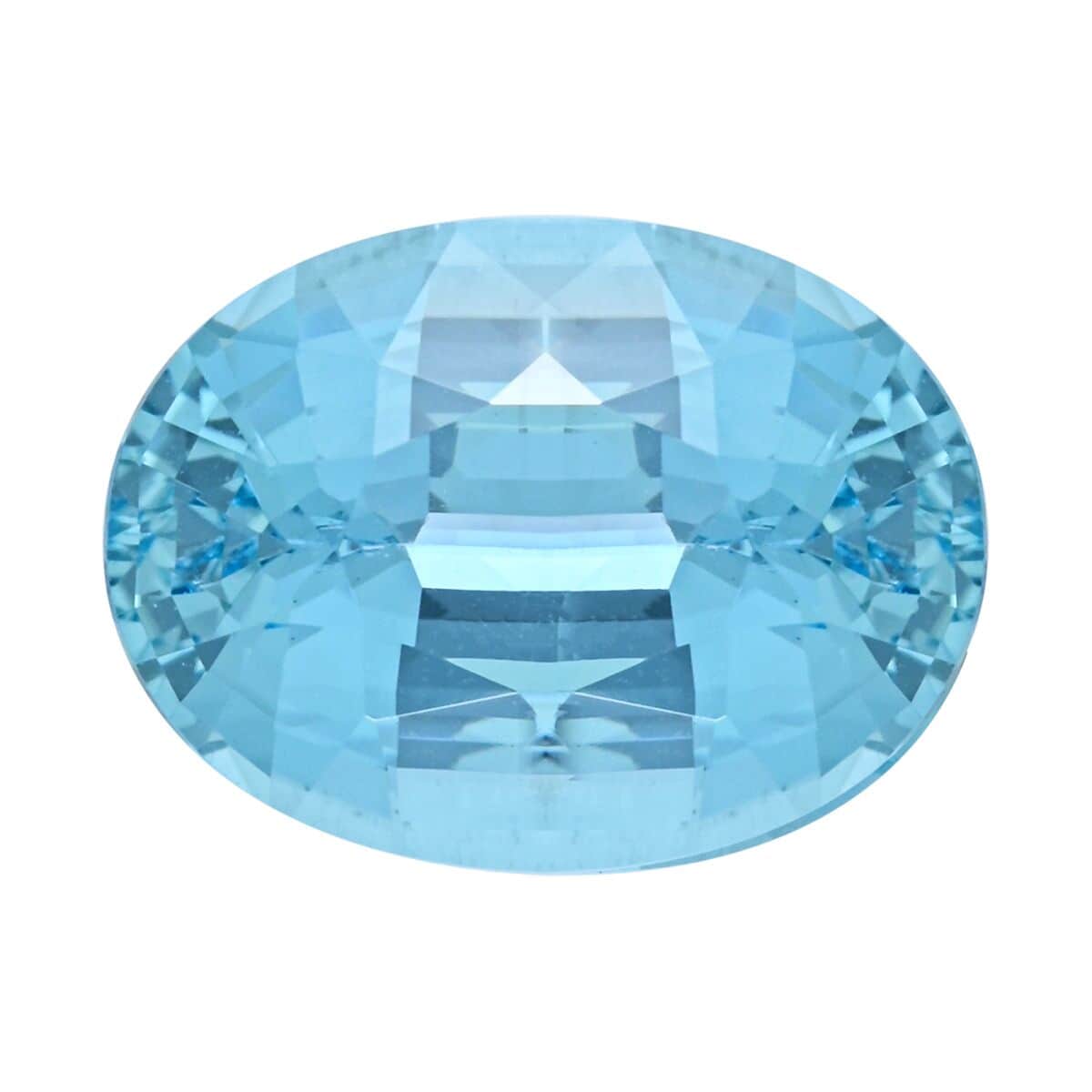 Certified & Appraised AAAA Santa Maria Aquamarine (Ovl Free Size) 6.61 ctw image number 0