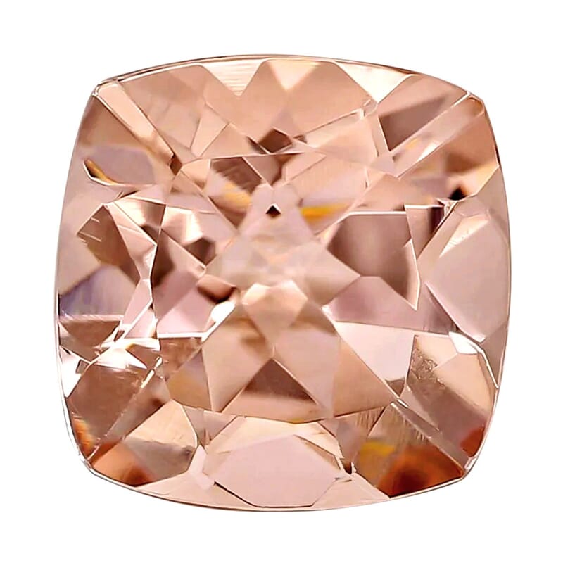 AAAA Marropino Morganite (Cush 7 mm) 1.00 ctw