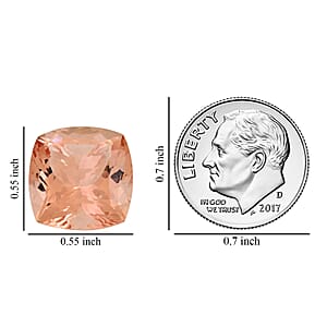 AAAA Marropino Morganite (Cush 14 mm) 10.00 ctw