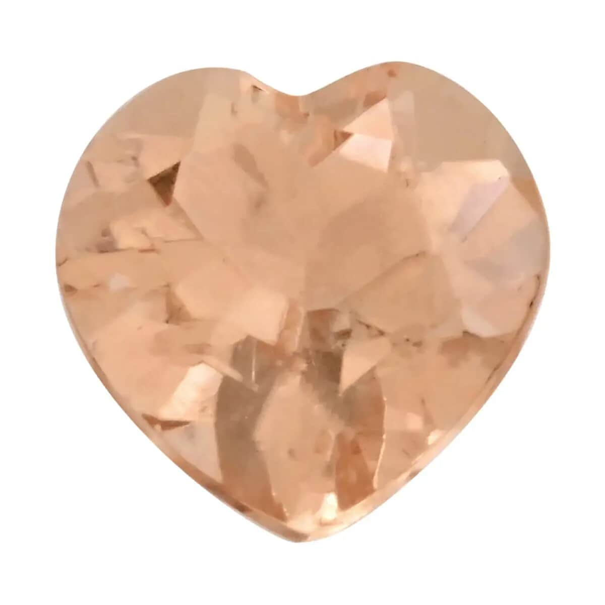 AAAA Marropino Morganite (Hrt 8 mm) 1.50 ctw image number 0