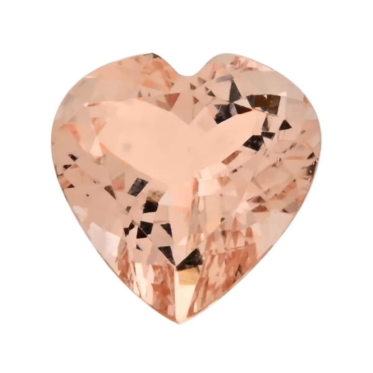 AAAA Marropino Morganite (Hrt 11 mm) 3.50 ctw image number 0