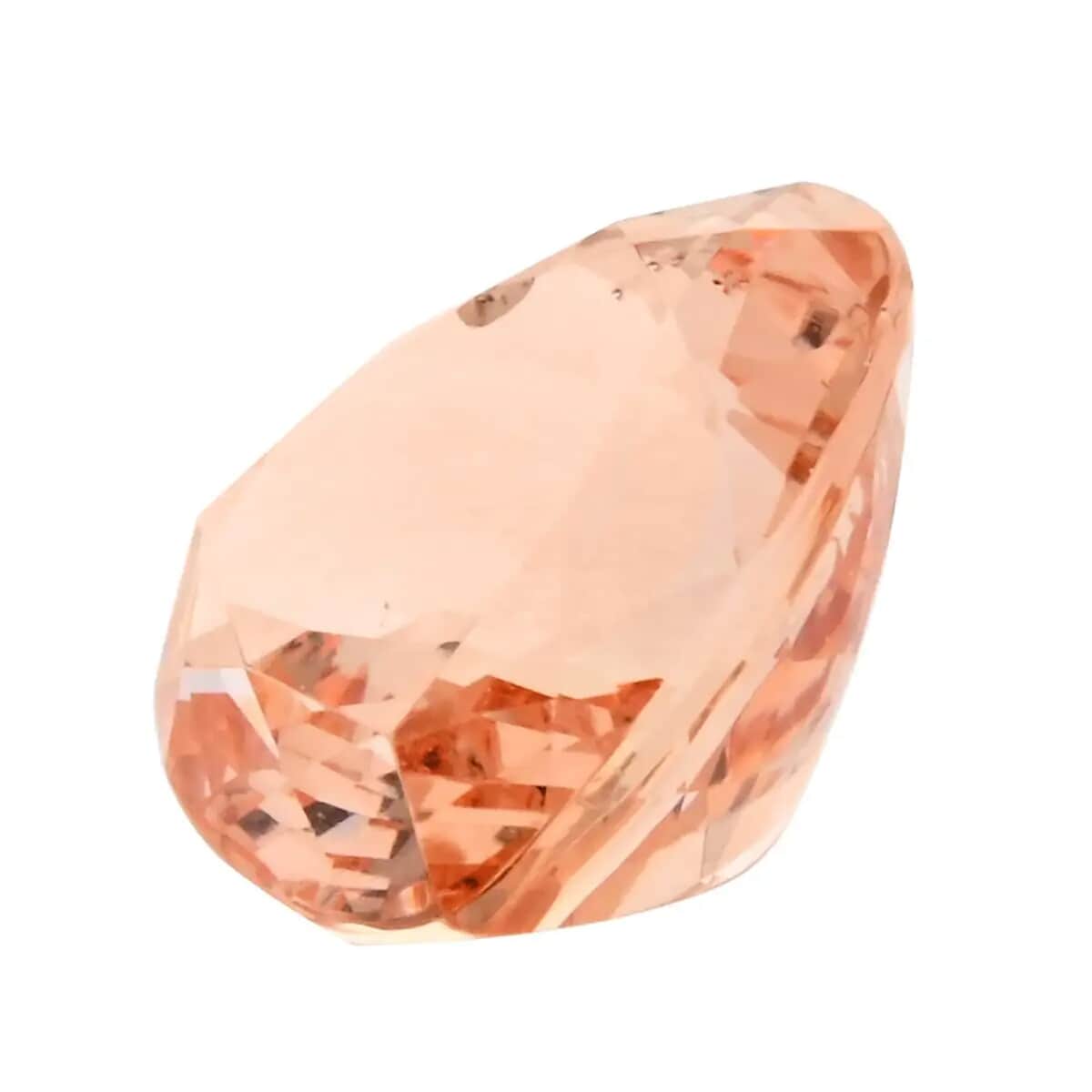 AAAA Marropino Morganite (Hrt 11 mm) 3.50 ctw image number 1