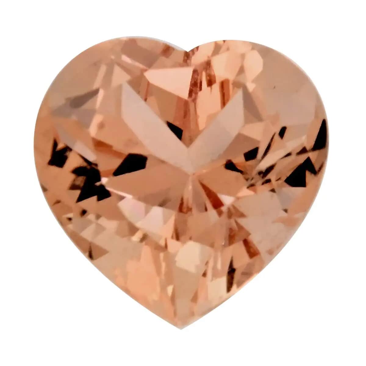 AAAA Marropino Morganite (Hrt 13 mm) 9.20 ctw image number 0