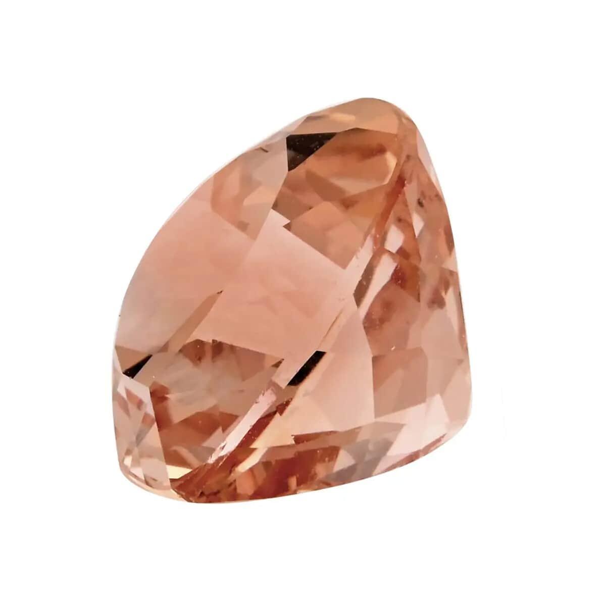 AAAA Marropino Morganite (Hrt 13 mm) 9.20 ctw image number 1