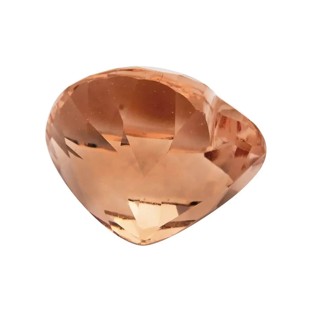 AAAA Marropino Morganite (Hrt 13 mm) 9.20 ctw image number 2