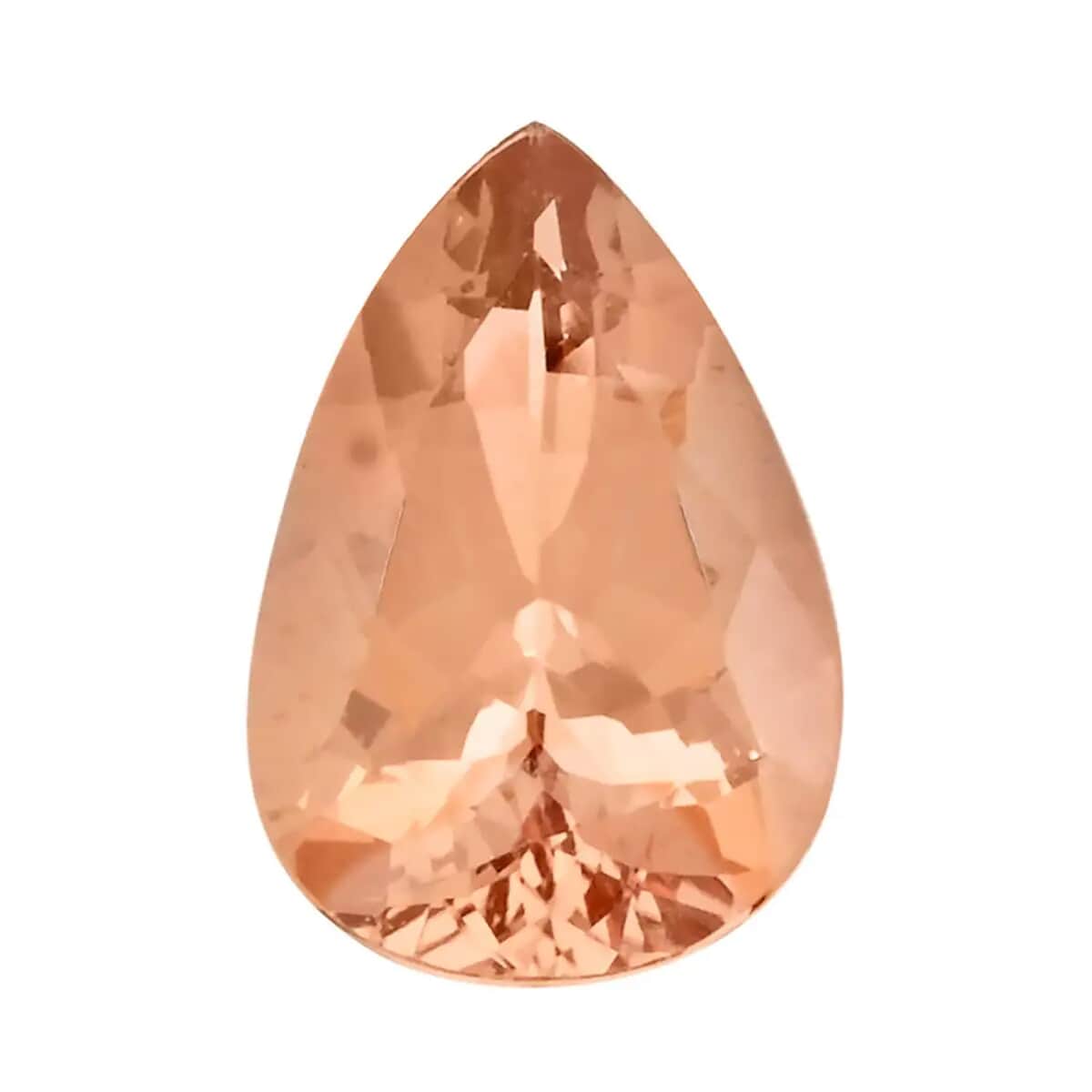 AAAA Marropino Morganite (Pear 12x8 mm) 2.00 ctw image number 0