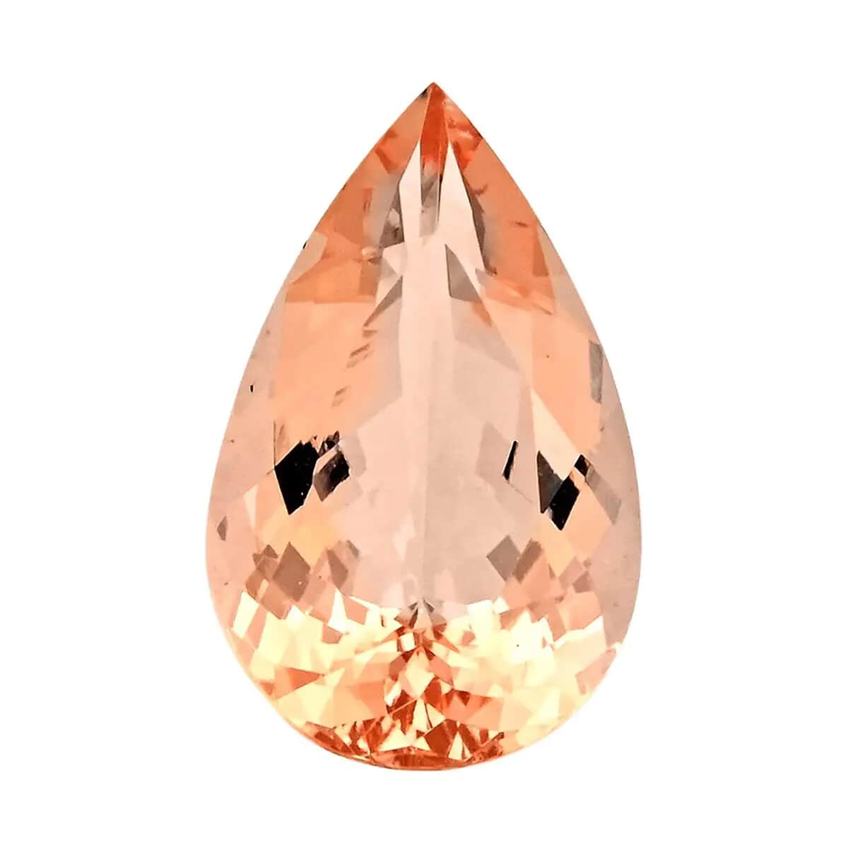 AAAA Marropino Morganite (Pear 18x11 mm) 6.00 ctw image number 0