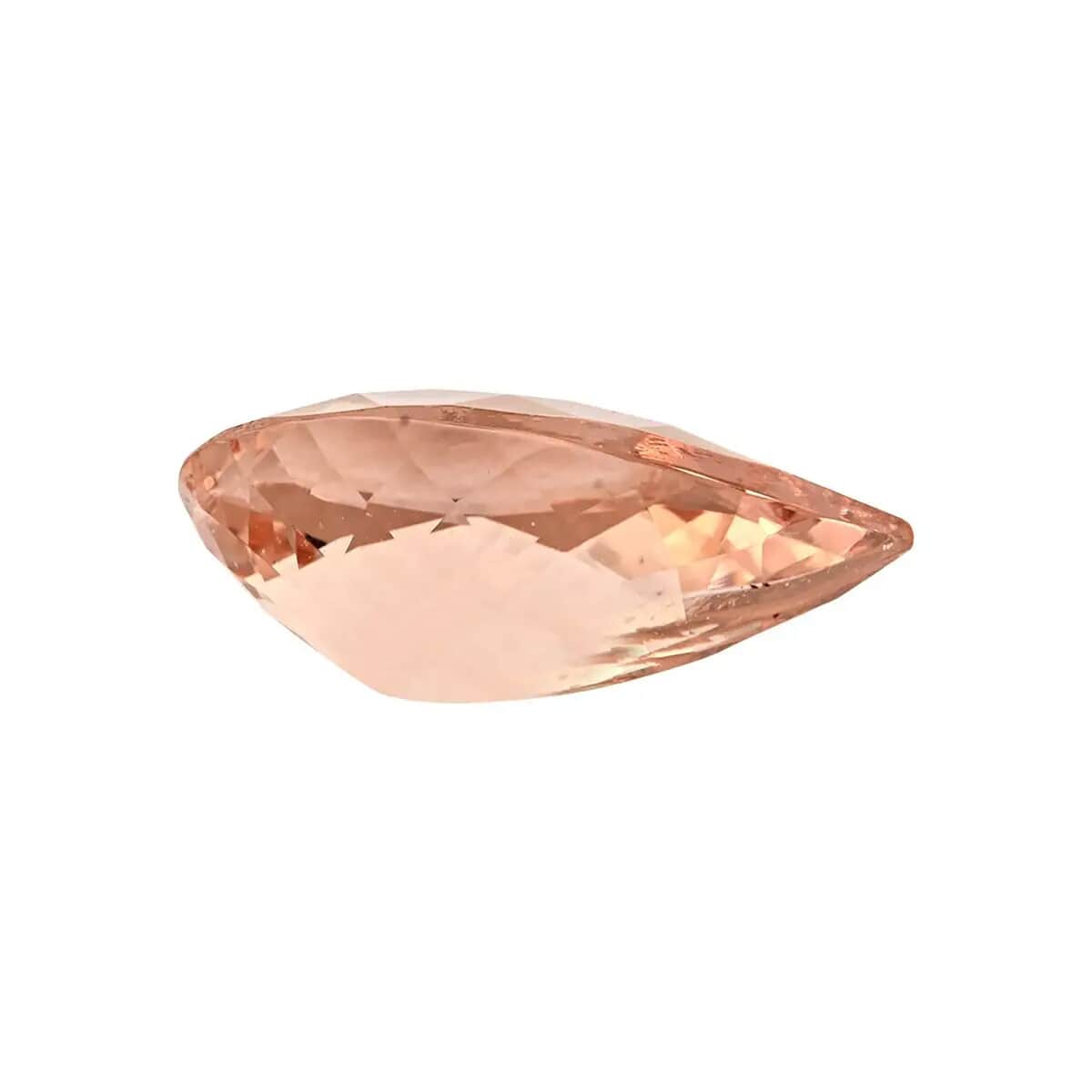 AAAA Marropino Morganite (Pear 18x11 mm) 6.00 ctw image number 2