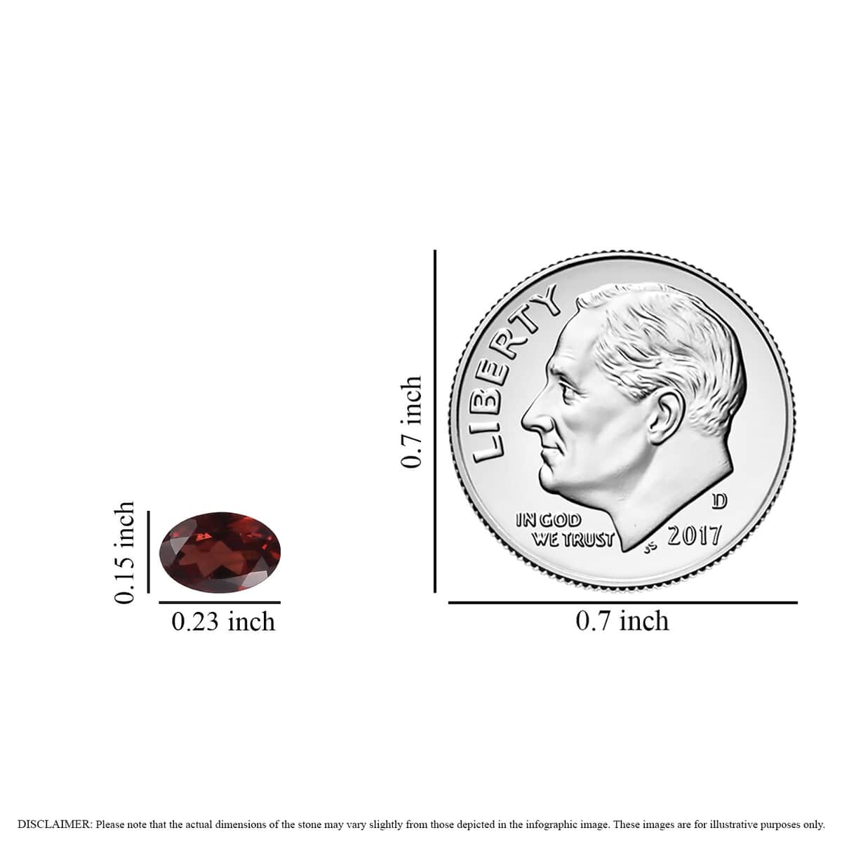 Premium Mozambique Garnet Set of 10 (Ovl 6x4 mm) 4.95 ctw image number 3