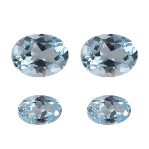 AA Sky Blue Topaz Set of 4 (Mix Mix mm) 2.58 ctw